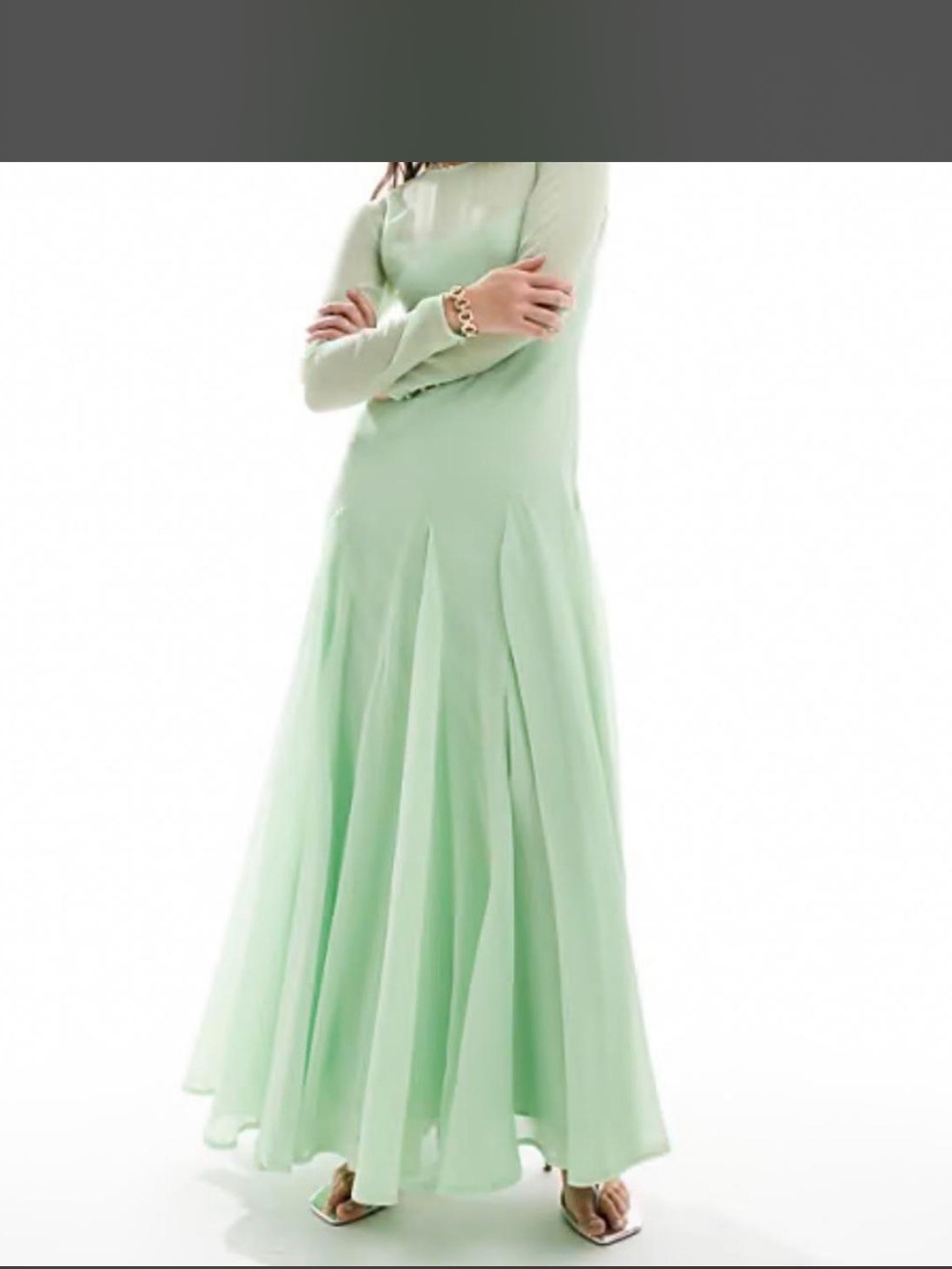 ASOS Design Mint Green Dress Size 6